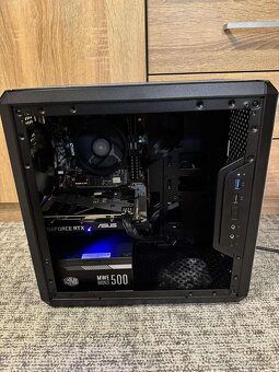 Herné PCčko Ryzen 5 5600G/ RTX 3050 / 16GB/ 500Gb NvMe - 2