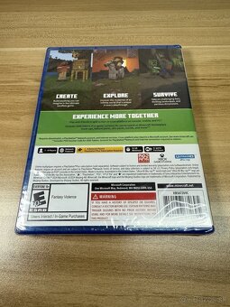 Nová hra na PS5 - Minecraft - 2