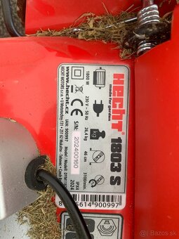 Predám kosačku Hecht 1803 S - 2