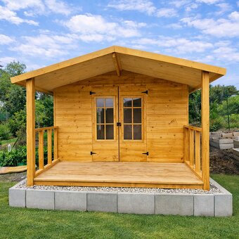 Záhradný domček 3,6 x 4,8m - 2