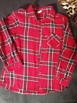 Červená košeľa 128 - 2