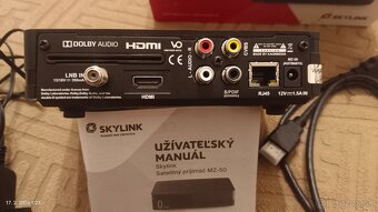 Predám satelitný prijímač Skylink ready HD - 2