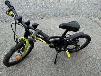 Detský bicykel BTWIN 4-7 rokov + pomocne kolieska + prilba - 2