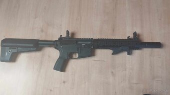 Airsoft zbraň AR15 SilentOps 9” BRAVO Čierna + výbava - 2