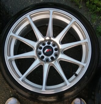 JAPAN RACING JR11 - MACHINED SILVER R18 - 2