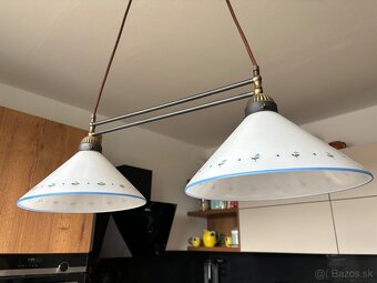 Retro Lampa ručne malovaná - 2