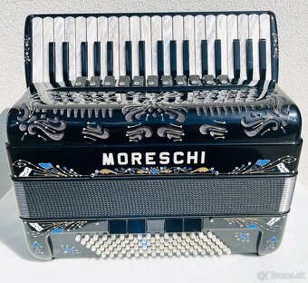 Predám Talianský akordeón Moreshi Soliste 96 bas - profi ako - 2