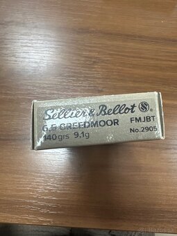 S&B 6,5 creedmoor 9,1g - 2