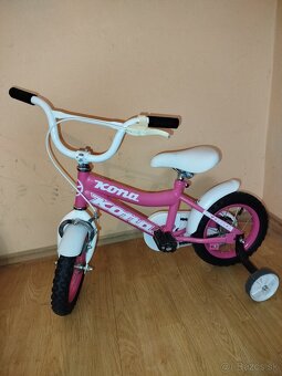Dievčenský bicykel 12 ružový. - 2