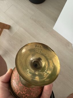 Starozitna Indicka Mosadzna Miska - 2
