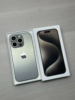 IPHONE 15 PRO • 128GB • NATURAL TITANIUM - 2