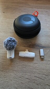 HOHEM Mic 01 Bluetooth s konektorom  biely 1TX + 1RX - 2