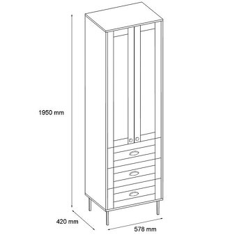 Šatniková skrina - 2