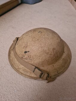 Britská Helma, WW2, Vojenské, Militárie, Afrikakorps - 2