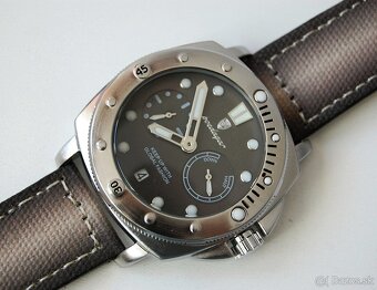 POEDAGAR 690 Grey - pánske military hodinky - 2