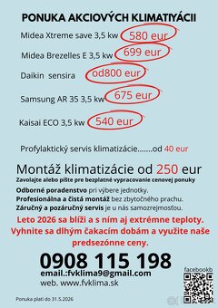 Montaž klimatizacie - 2