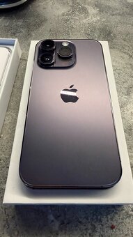 Predám iPhone 14 Pro 256 GB Deep Purple - 2