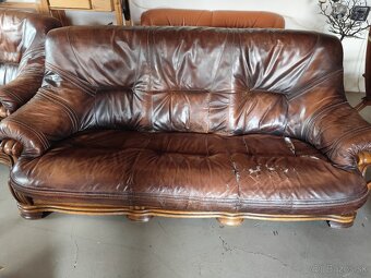 Kožená sedačka 3 2 1 - 2