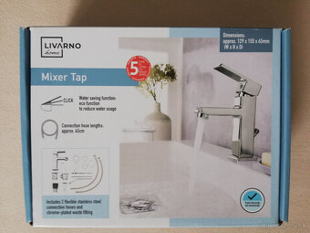 Vodovodná umyvadlová batéria - 4ks - 2