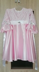 Ružové šaty č.116 - 2