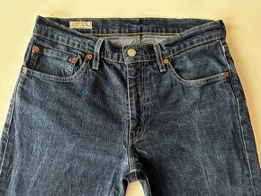 Pánske,kvalitné džínsy LEVIS model 511- veľkosť 31/32 - 2