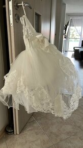 Krásne biele princeznovské šaty - 2