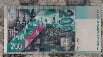 Slovenske koruny papierove 200SK MM - 2