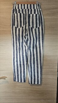 Predám damske letné nohavice mrkvového strihu XS - 2