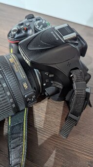 Nikon D5200 s objektívom Nikkor 18-105mm s príslušenstvom - 2