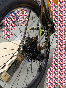 Elektricky bycikel DEMA Whippet 29 elektrobicykel, hnedá/čie - 2