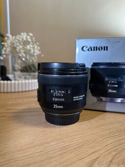 Objektív Canon 35mm EF 1:2 IS - 2
