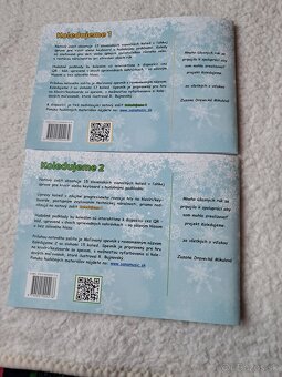 Vianočné spevníky  s vymaľovávankami - 2