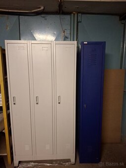 Plechová šatníková skriňa - 2