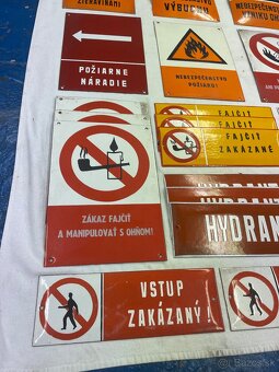 Stara smaltovana tabula cedula - 2