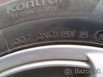 Letné pneumatiky + disky + matice - 2