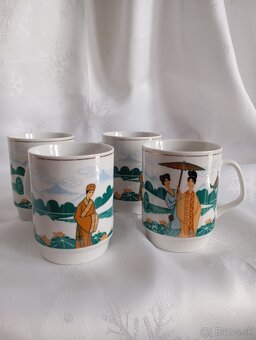 Retro porcelánové šálky - 2