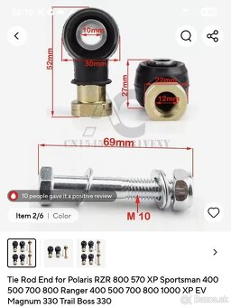 Čap riadenia Polaris - 2