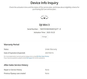 DJI mini 3 top stav +500m vyska - 2