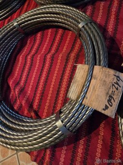 Predám nové kvalitné valcované lano 12mm - 2