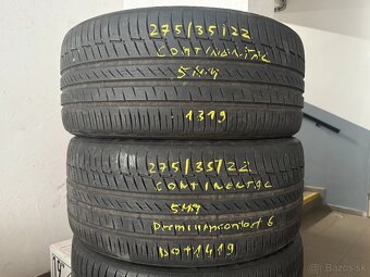 R22 275/35 + 315/30 Continental Premiumcontact 6 letné pneu - 2