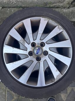 Volvo ALU disky 17” a zimné pneumatiky 225/50 r17 - 2