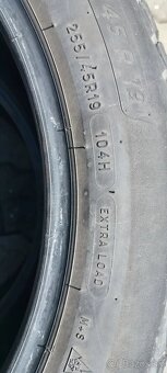 2 celoročné pneu 255/45 R19 104H Michelin CrossClimate 2 - 2