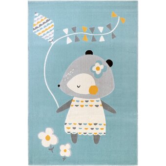 Detský koberec - tyrkysový 120x170 - NOVÝ - 2