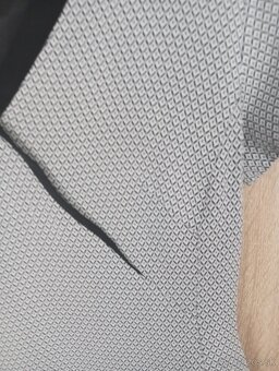 Sivé biznis šaty S - 2