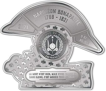 Investicne striebro mince minca Napoleon 155g - 2