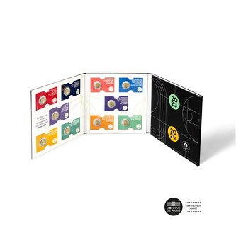 Album na 2 euromince s motívom Olympijské hry v Paríži 2024 - 2