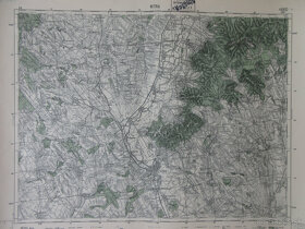 Mapa Nitra a okolie r. 1928, Ludanice, Ripňany, Obdokovce, - 2