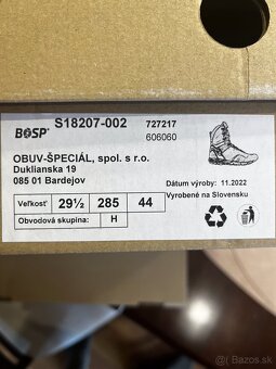 BOSP-taktické topánky vysoké - 2