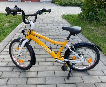 Kvalitný ultraľahký detský bicykel WOOM 3 (16') - 2