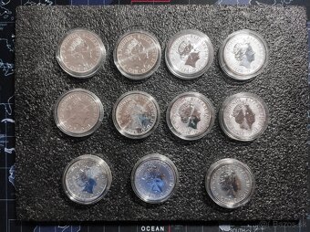 Investičné striebro - 2 Oz British Royal Mint Queen's Beast - 2